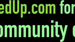 I watch gorgeous babes Jenna Foxx and Romi Rain tongue fuck their moist cunts passionately.