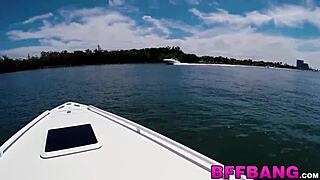 all natural teen 18+ager exploring the sea with friends