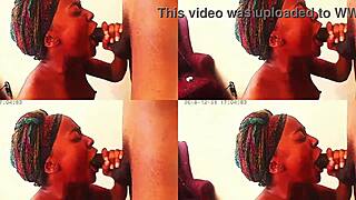 Nasty teen takes on massive black cock in raunchy scene. What can she handle?