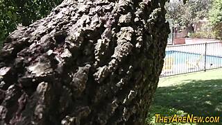 first time teen 18+ with big tits gets fingered by amateur in high definition 😍