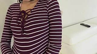 petite slut with small tits sucking stepdads in hd