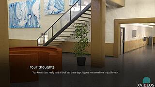 college bound episode 45 featuring meeting anna and her nice tushy in a game setting