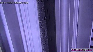 Oh No, Voyeur Boss Catches Suspended Step Sis in Shower!