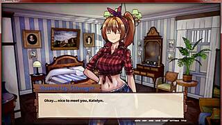 College student with big boobs on breeding farm gone wild