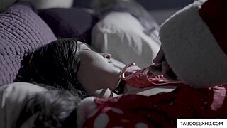 Teen Feels Intense Pleasure In Santa Fantasy With Oral And Fucking