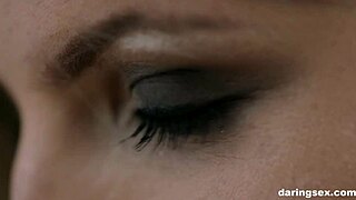 gina gerson, skinny teen, bends over for doggystyle and loves that cumshot in mouth 😍