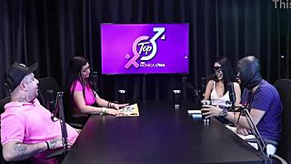 two teens strip naked showing tits and pussy