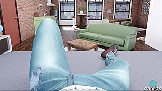 Neighbour MILF, do you want to play this game with your big tits?