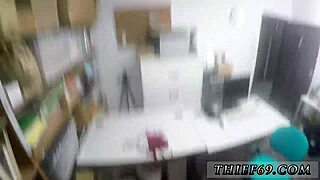 bad cop slut and blonde officer interrogate the teen suspect in the office