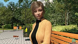 Entrepreneur babe plays game in the bath