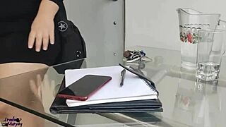 Almost caught masturbating, he wants to take my virginity!