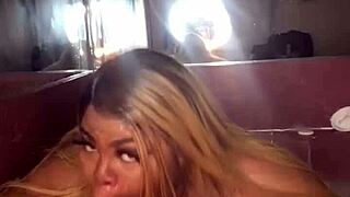 Zaharii Plays With Herself In The Hot Tub