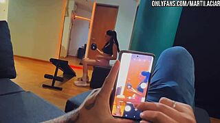 i was recording this argentinian teen when she caught me, but i ended up fucking her anyway