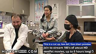 become doctor-tampa gives jasmine rose hitachi orgasms during college physical