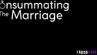 The stud with a big cock pummels Jane Wilde's tight teen pussy hard, spanking her wet