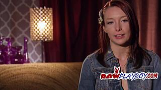 Bisexual swinger wives at holiday party engage in rough group sex and jerk off instructions.