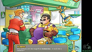 Naughty in space rescue episode for European cartoon game