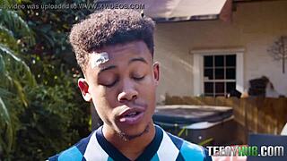 Paisley paige distracts by the pool