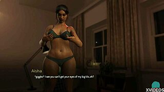 my big tits are bound in college game with huge boobs