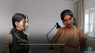 my big tits are bound in college game with huge boobs