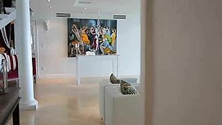 Barely legal teen gives rough blowjob and hardcore fucking.