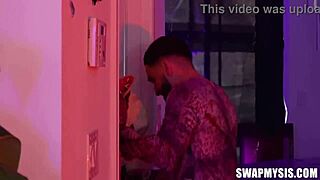 Macy meadows and leana lovings summoned by peter green and nicky rebel in nature