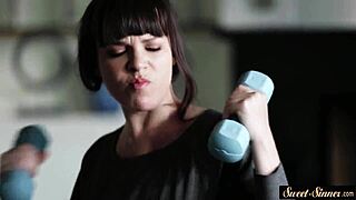 Teen Beauty Bent Over for Deep Action