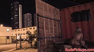 Hardfucked Teen 18+ Doggystyled In Public!