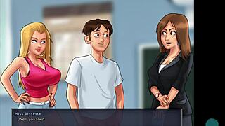 Summertime Saga 45: Making Out With The French Teacher