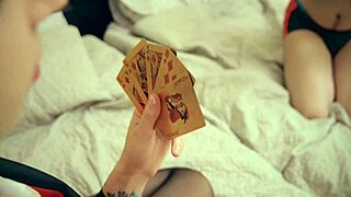 Teen loses game and gets facial cumshot