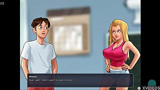 Summertime Saga 45: Making Out With The French Teacher