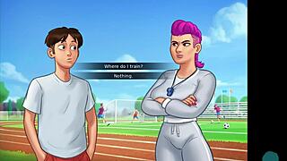 Summertime Saga 45: Making Out With The French Teacher