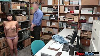 Petite Latina Teen Thief With Huge Tits Fucked On Cctv