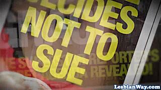 lesbo milf licks teen's big tits and pussy passionately