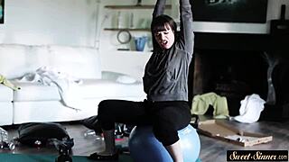 Beautiful Stepsister Sucks Dick Before Rough Sex