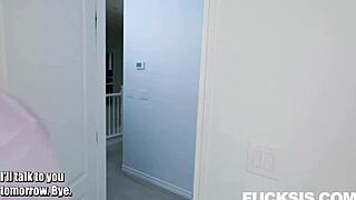 Melanie Marie and Joshua Lewis in Silence Scene