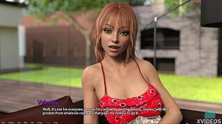 Sexy Entrepreneur Teases In Thin Panties With Big Tits