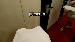 Hot anal action in a bathroom: Marina Gold is gaped and drilled