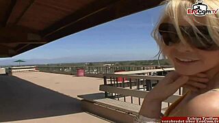 slim tattooed blondes licking each other