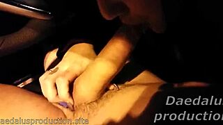 I gave a pov blowjob in the car, oh man!