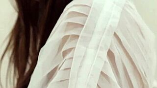 Mormon Babe Engages in Hardcore Action with Older Stud