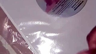 wow, using a clear binder as latex for that college porn tribute!