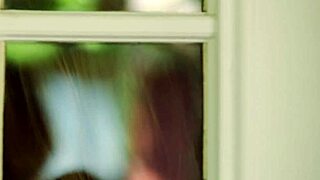 The teen babe licks dick and gets banged hard in the group