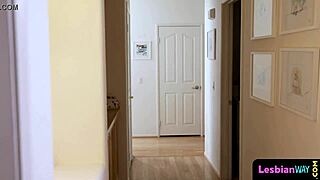 lesbian cutie pleasures 18yo latina model