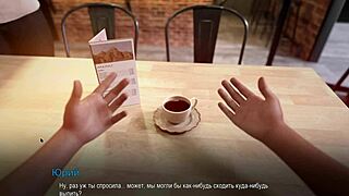 Complete gameplay - college bound part 27 with blonde big tits quickie fucking.