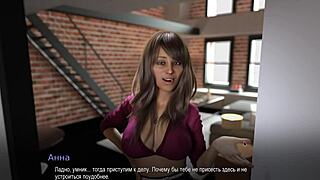 Complete gameplay - college bound part 27 with blonde big tits quickie fucking.