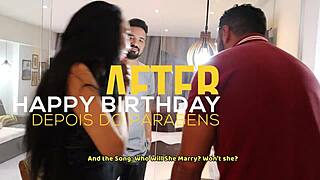 My Friend Arrived and I Choked on Her Boyfriend's Big Cock