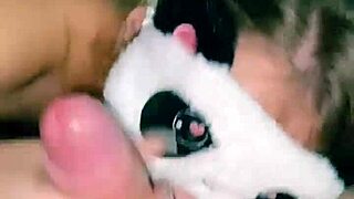 Naughty teen feels deep emotion sucking big cock in POV.