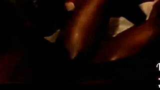 Ebony teen gets first facial on college street!