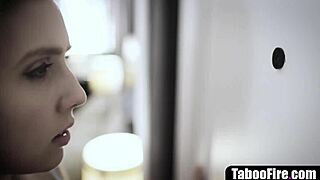 She moans as the rough repo man fucks her hard.